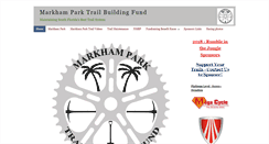 Desktop Screenshot of markhamparktrailbuildingfund.org